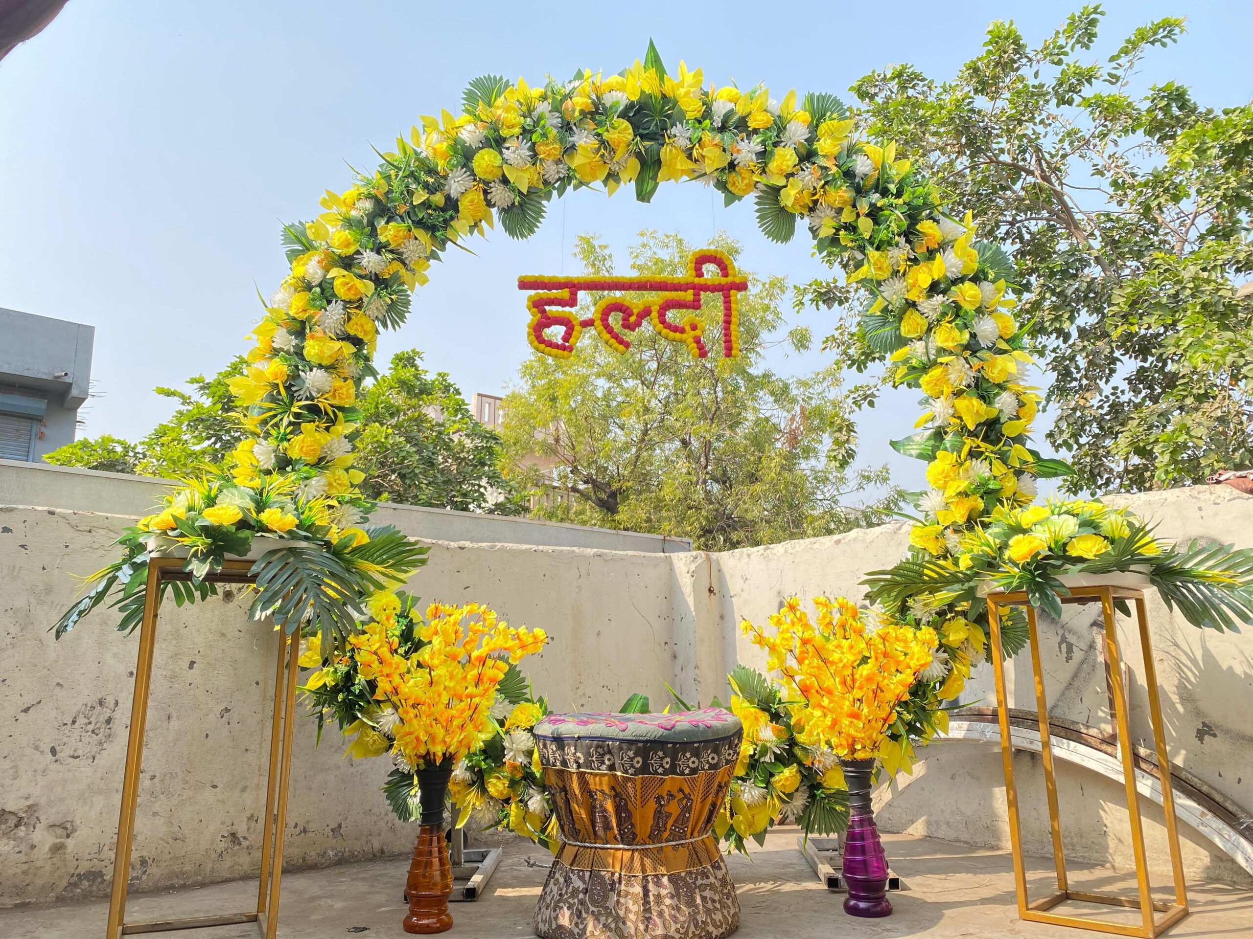 Haldi Decoration